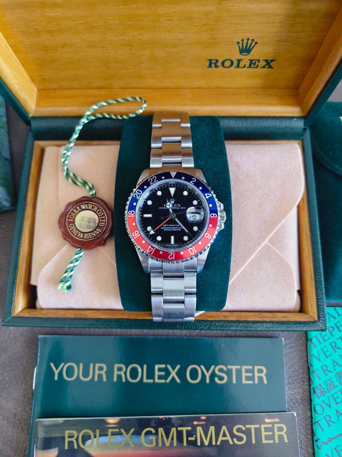 Rolex GMT-Master II "Pepsi" 16710, photo 1 of 5