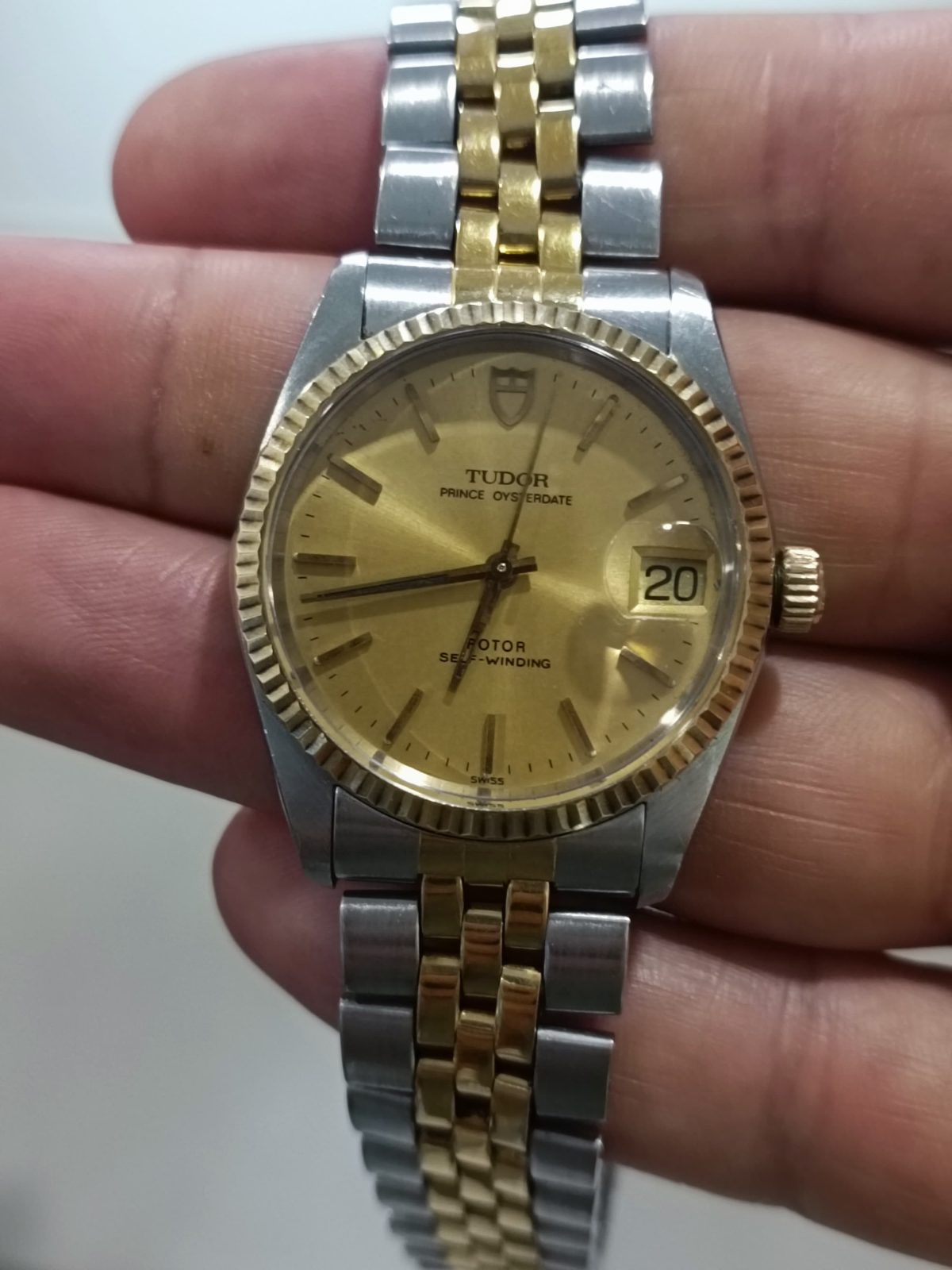 Tudor Prince Oysterdate, two-tone, photo 1 of 7